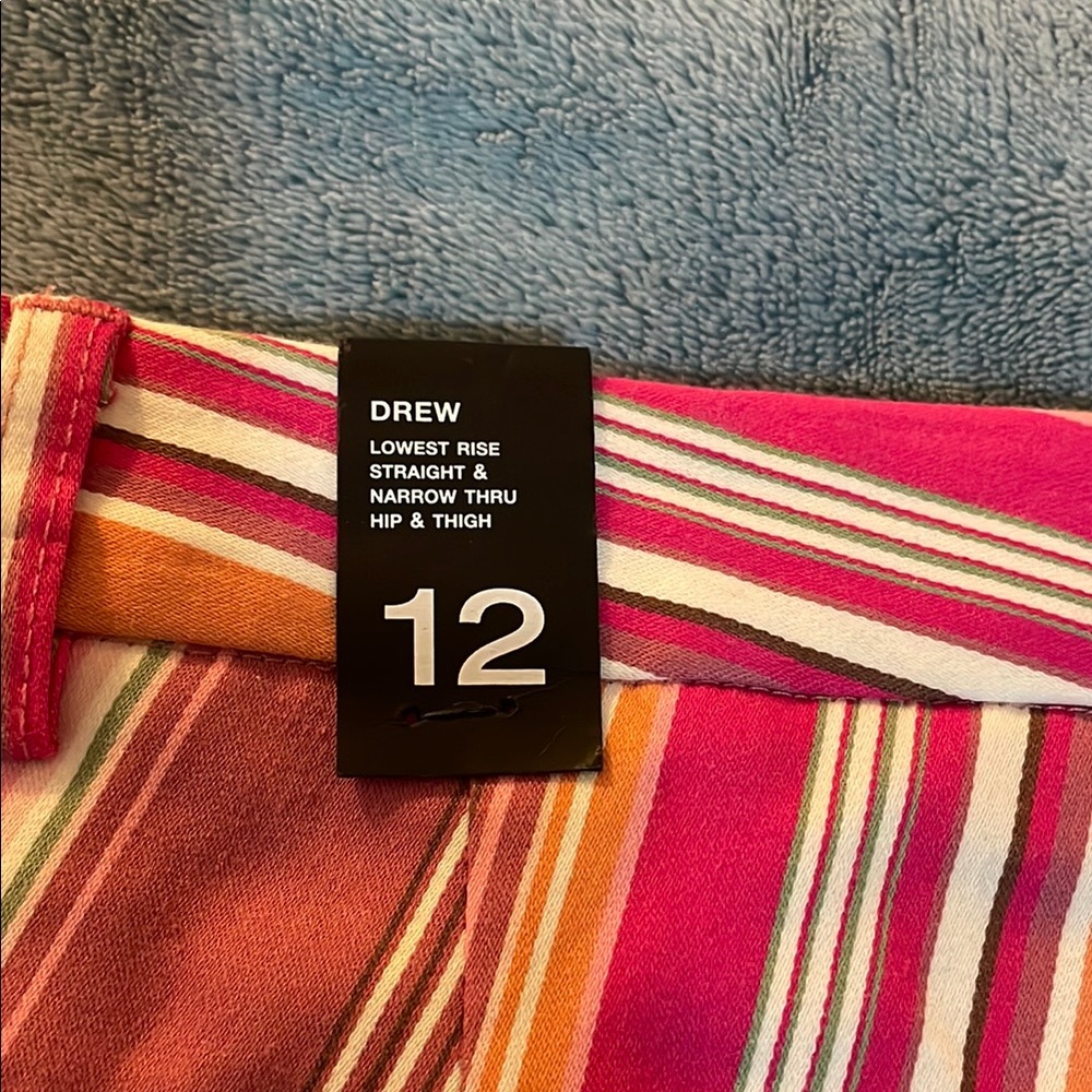 The Limited Multicolor Striped Straight Leg Pants - Picture 5 of 8